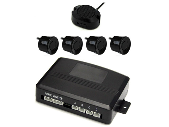 Изображение Parkavimo sistema BUZ001B su garsiniu ispejimu (buzzer), juodos sp                                                                                    