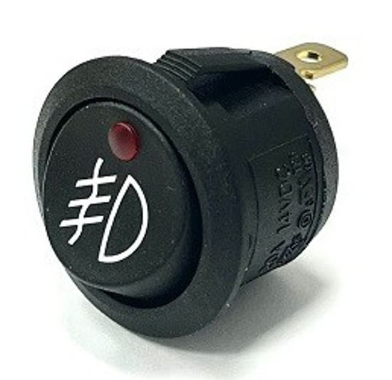 Montuojamas automobilinis jungiklis, Ruko sviesos, oranzinis     